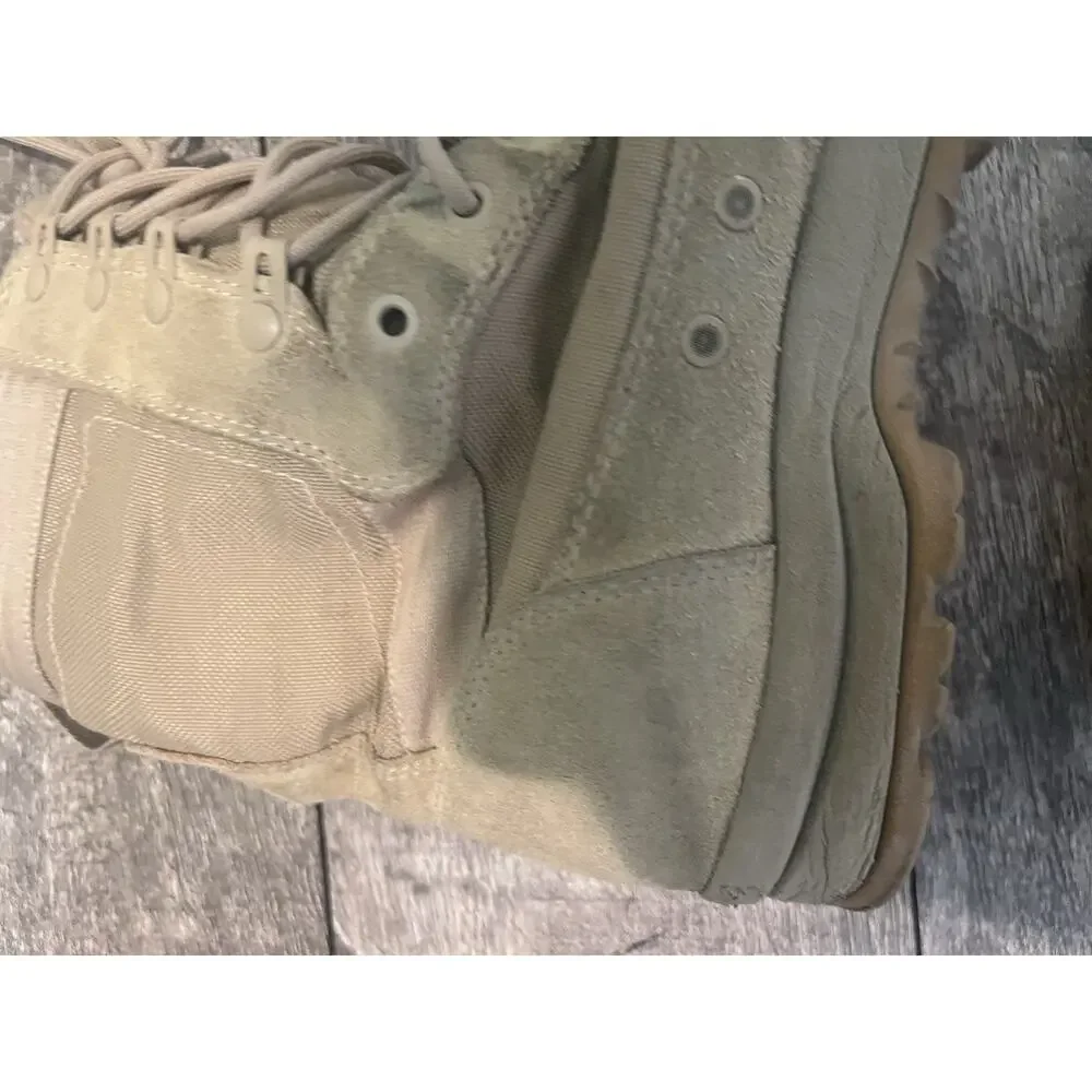 Danner Desert TFX Tan Leather Combat Tactical Boots Men's Size 11 EE Wide